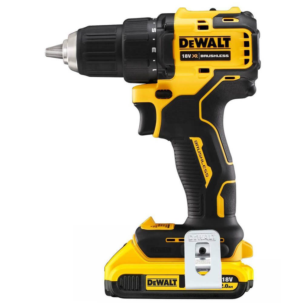 Дриль-шурупокрут акумуляторний безщітковий DeWALT DCD708D2T - Зображення 2