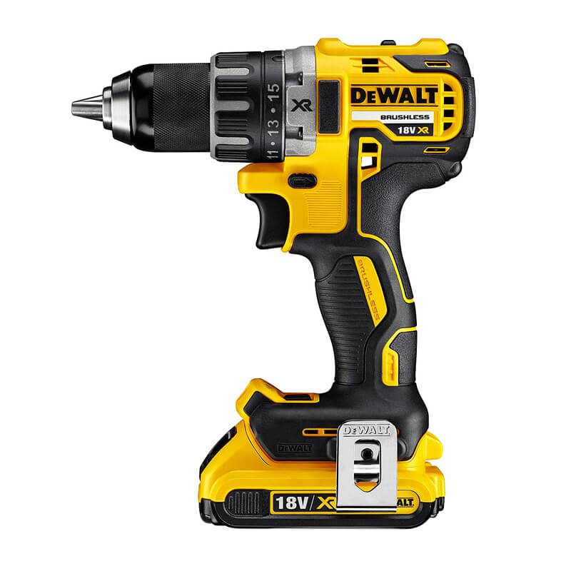 Дриль-шурупокрут акумуляторний безщітковий DeWALT DCD791D2 - Зображення 2