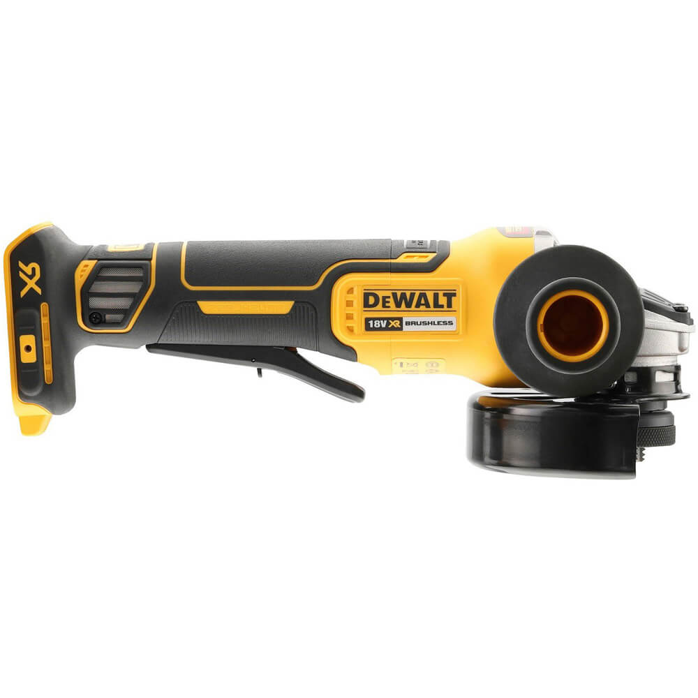 Шліфмашина кутова - болгарка акумуляторна безщіткова DeWALT DCG406N - Зображення 4