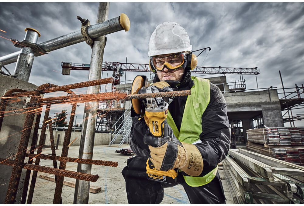 Шліфмашина кутова - болгарка акумуляторна безщіткова DeWALT DCG406N - Зображення 5