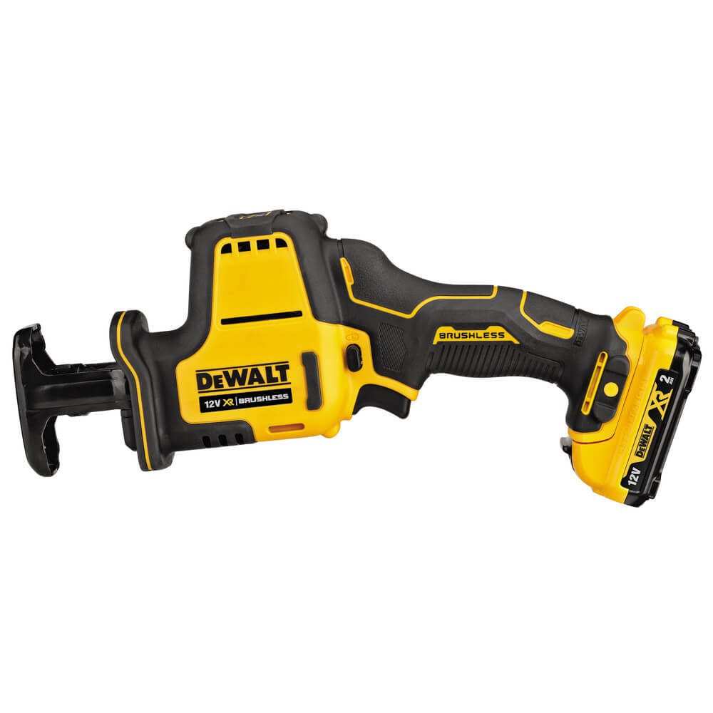 Пила шабельна акумуляторна безщіткова DeWALT DCS312D2 - Зображення 2