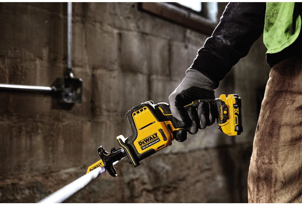 Пила шабельна акумуляторна безщіткова DeWALT DCS312N - Зображення 4