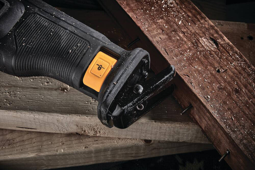 Пила шабельна акумуляторна DeWALT DCS386NT - Зображення 16