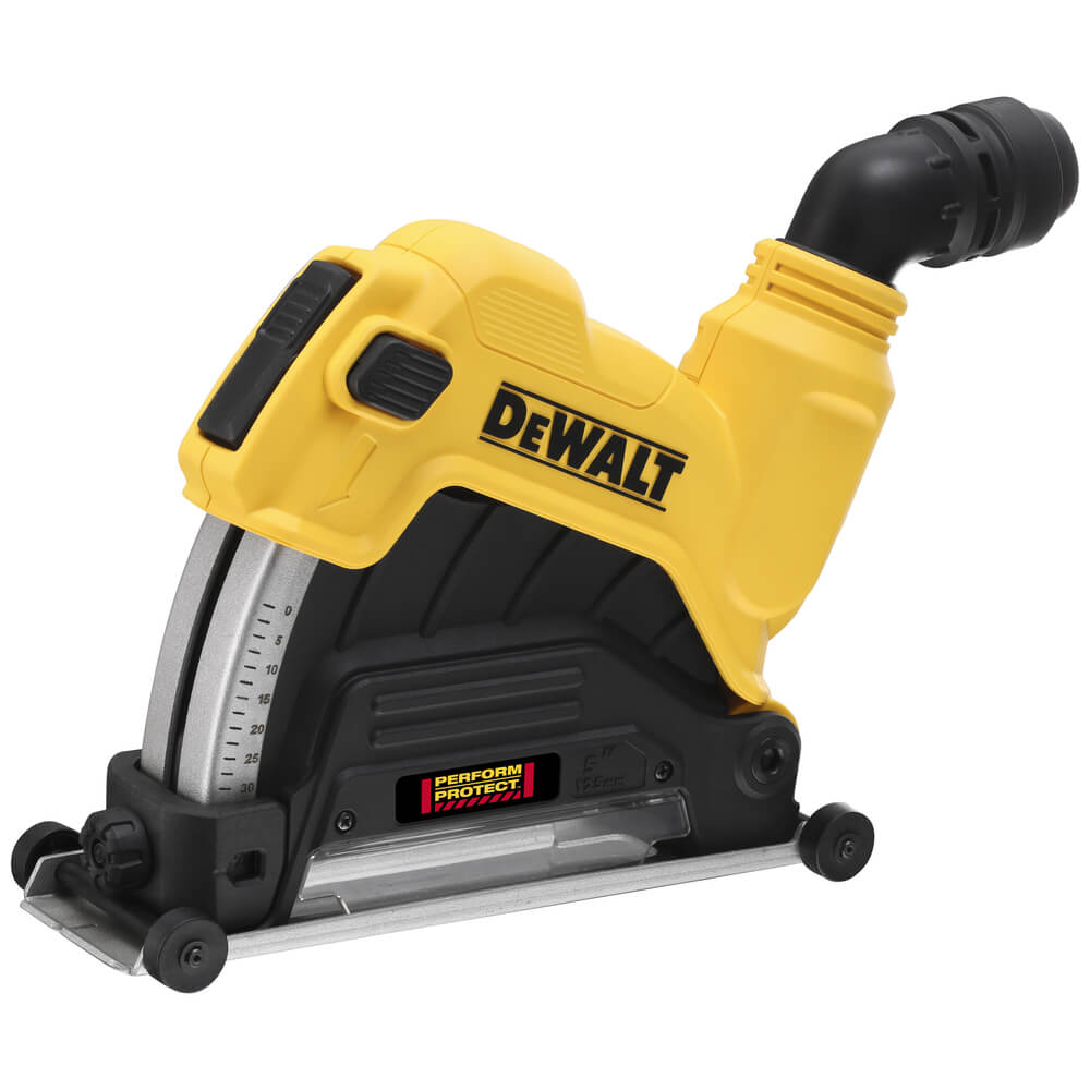 Захисний кожух 125 мм для відводу пилу - бороздоділ DeWALT DWE46225 - Зображення 3