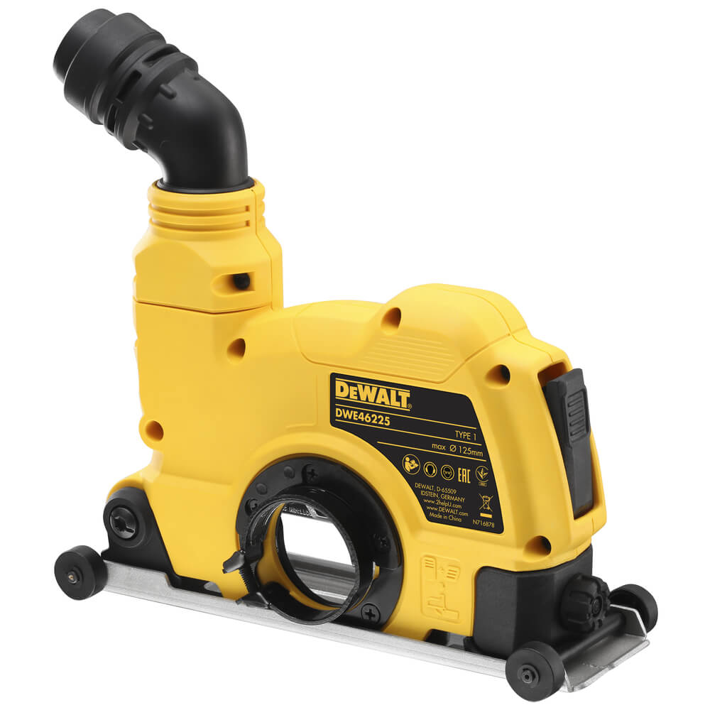 Захисний кожух 125 мм для відводу пилу - бороздоділ DeWALT DWE46225 - Зображення 6